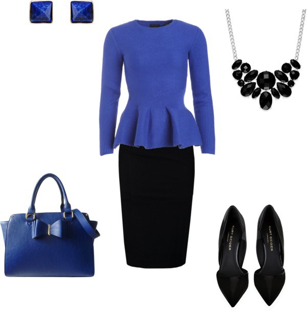 Come indossare il Classic Blue by annaturcato featuring a blue shirt