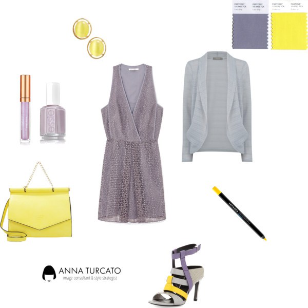 Spring/Summer Girl by annaturcato featuring a purple cocktail dress