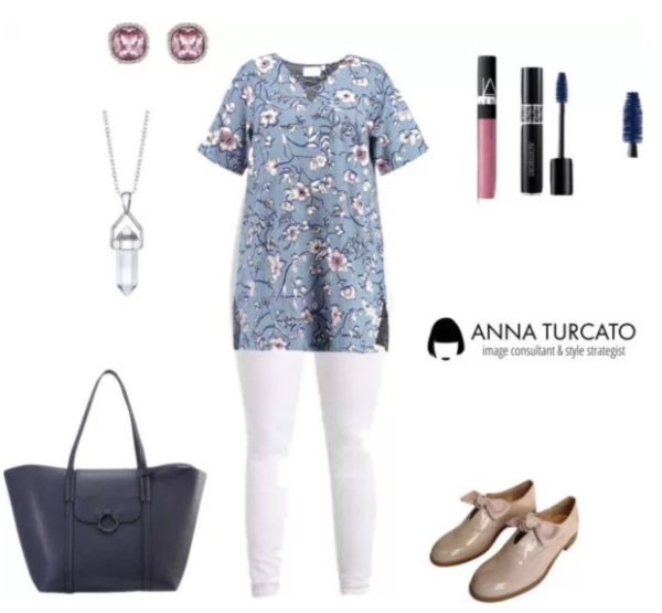 Caftano Style by annaturcato featuring a blue top