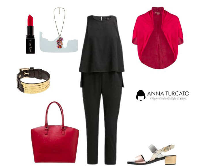 Glam look by annaturcato featuring a red purse