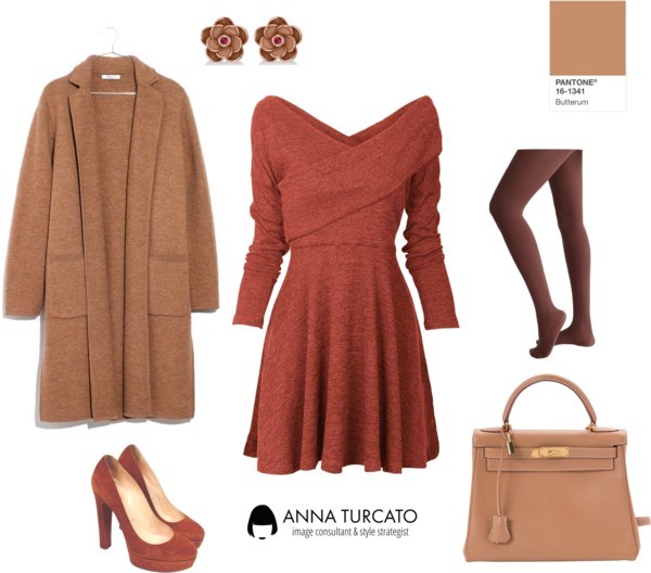 Anna-Turcato-Orange-Dress