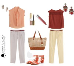 Autumn girl in summer by annaturcato featuring a chino trousers